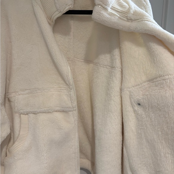 FP Movement | Women's White Cream Fleece Jacket | Free People - Picture 5 of 5